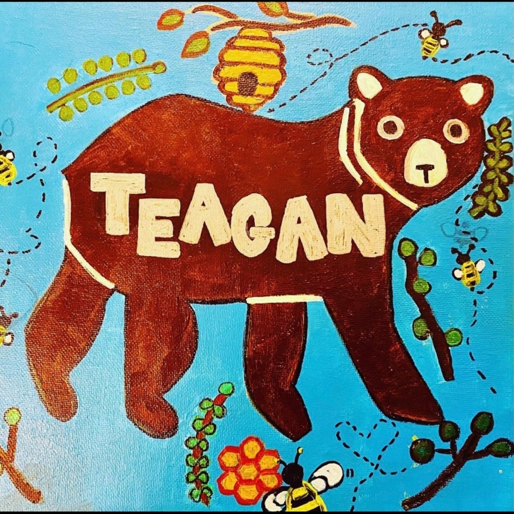 Youth/Child Personalized Name Canvas Art